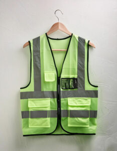 Branded Safety Vests with Eco-Friendly Printing
