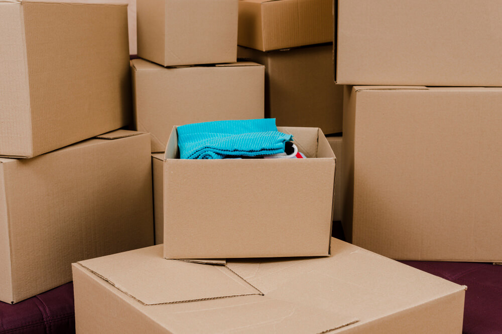 Recycled Cardboard Boxes for Logistics