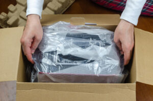plastic-free packaging for shipping fragile items