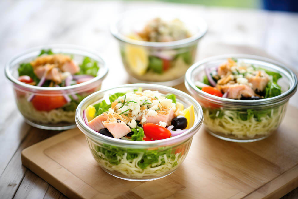 Custom Salad Bowls with Lids