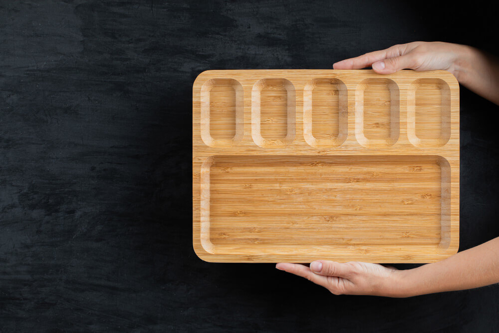 compartment serving trays