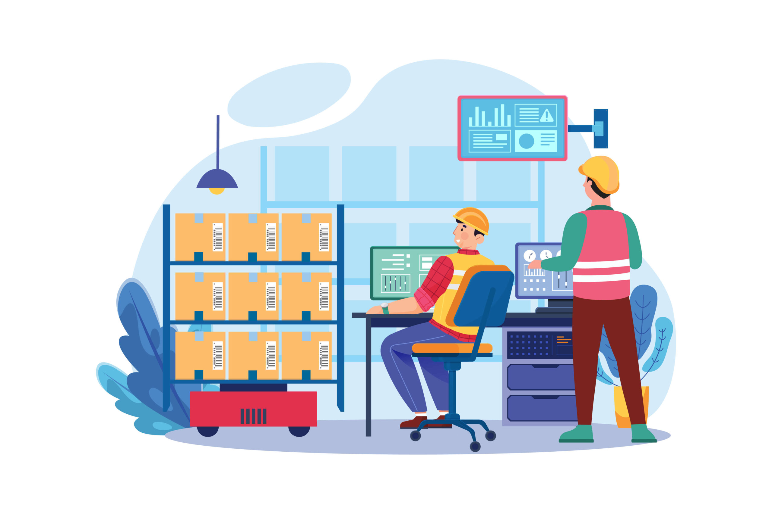 inventory management and customer service