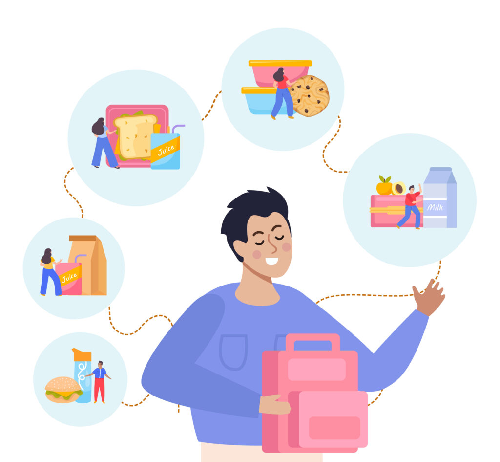pick and pack food