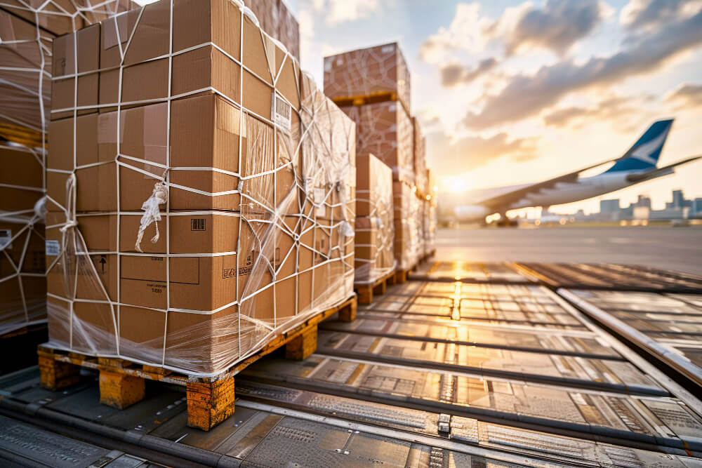 Palletising After Container Unloading