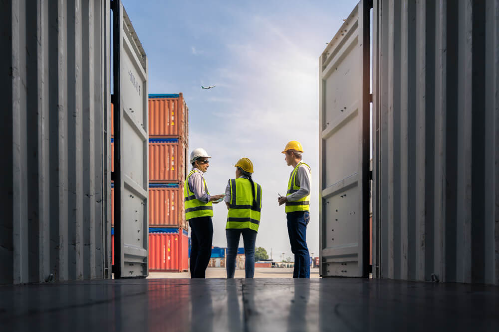 Warehouse Container Receiving